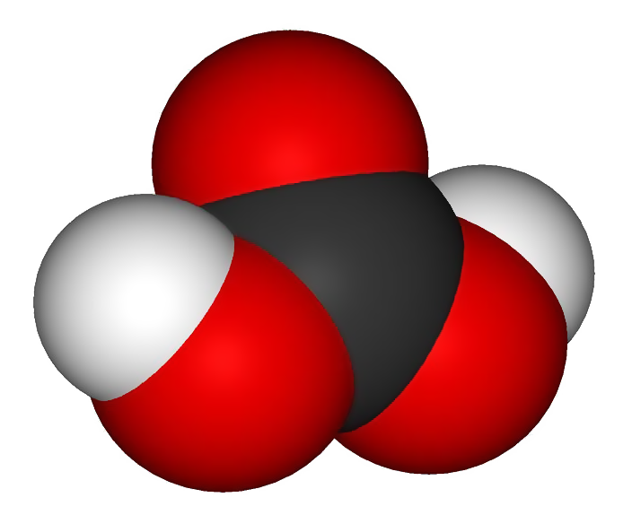 Молекула Угольной кислоты