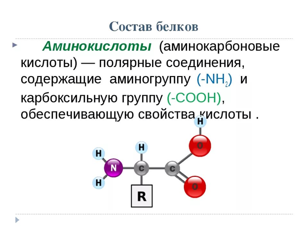 Презентация аминокислоты и белки 9 класс химия